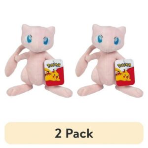 Pokemon Mew 8  Plush Stuffed Animal Toy - Mew Evolution - Officially Licensed - Gift for Kids