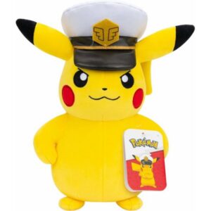 Pokemon Captain Pikachu 8-inch Soft Toy