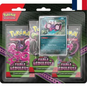 Pokémon : EV6.5 - Fable Nébuleuse - Tripack - FR