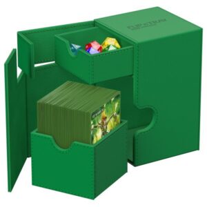 Ultimate Guard - Deck Box - Flip`n`Tray XenoSkin - 100+ cartes - Vert